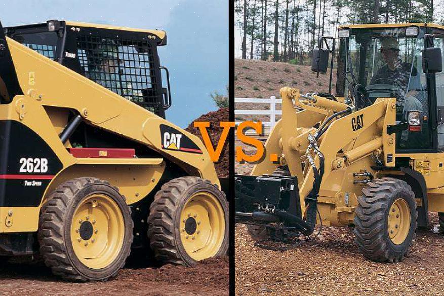 Uma retroescavadeira skidsteer é a favorita entre os empreiteiros por uma série de razões