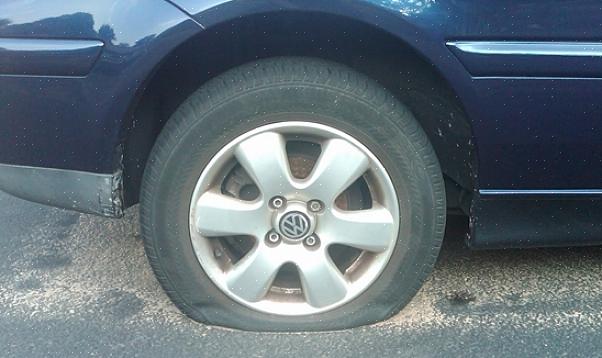As verdadeiras regras dos pneus furados entram em jogo quando você decide dirigir com um pneu furado