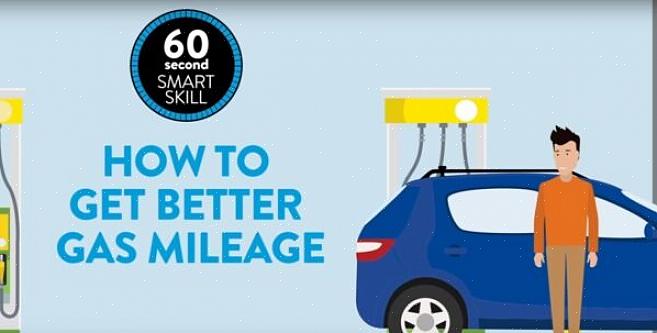 Se você deseja melhorar drasticamente a milhagem de gás do seu carro - talvez o dobro ou até o triplo