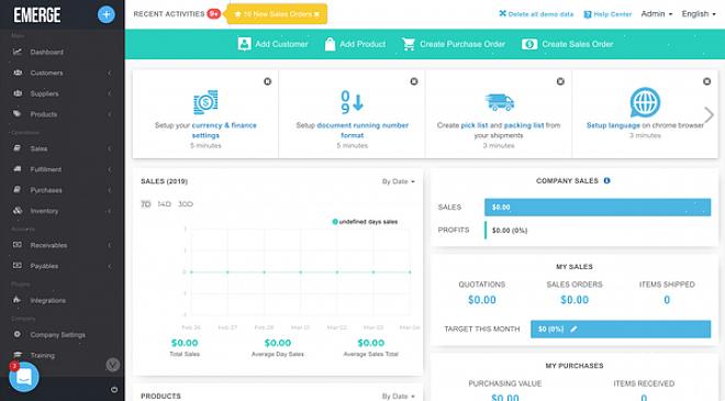 Obtenha um aplicativo de software de inventário