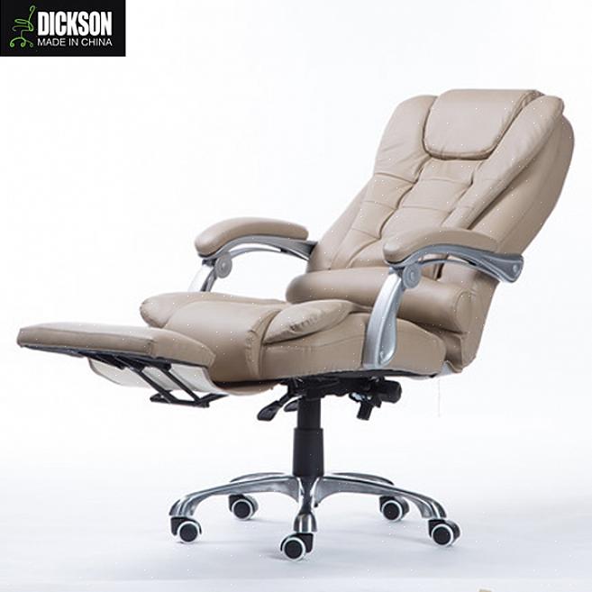 Uma cadeira reclinável pode oferecer muitos outros recursos além de ser simplesmente um escritório