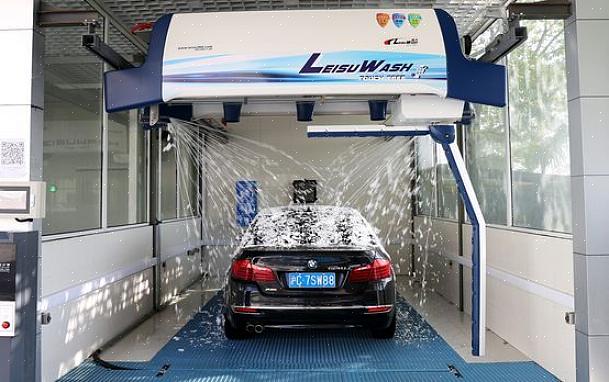 Verificar a Car Wash Consignment - uma empresa que atua como intermediária em máquinas de lavagem de carros