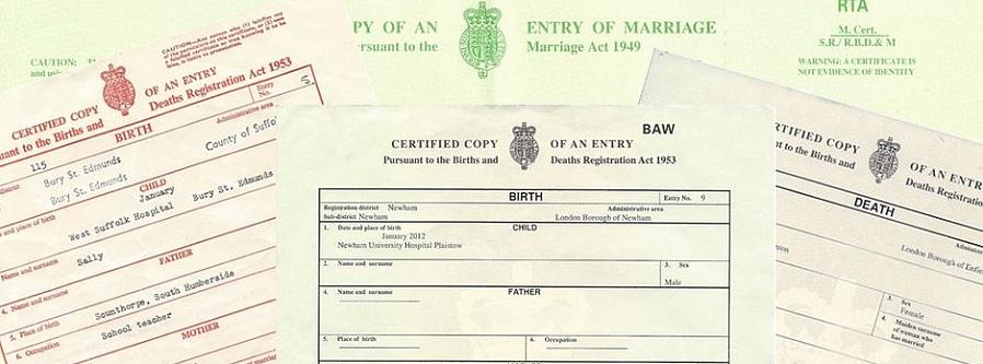 Digite o nome da pessoa cuja certidão de casamento você deseja ver