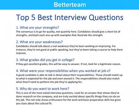Você deve se preparar para as perguntas típicas da entrevista