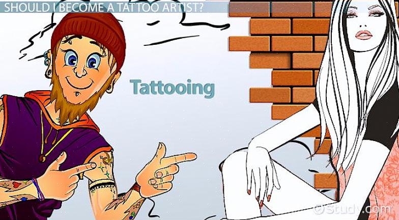 A tatuagem pode ser um hobby ou uma carreira para pessoas interessadas em arte corporal