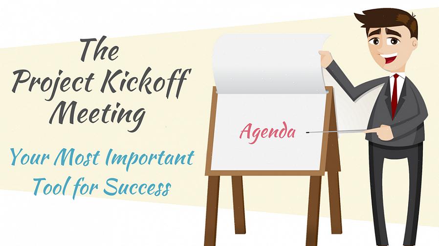Abaixo estão algumas dicas sobre como preparar uma reunião de lançamento de projeto bem-sucedida