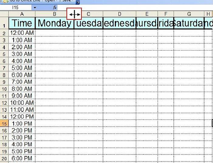 Sua programação semanal oferece uma visão panorâmica de sua vida durante toda a semana