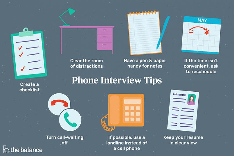 Muitas pessoas acham uma entrevista por telefone mais estressante do que uma entrevista de emprego