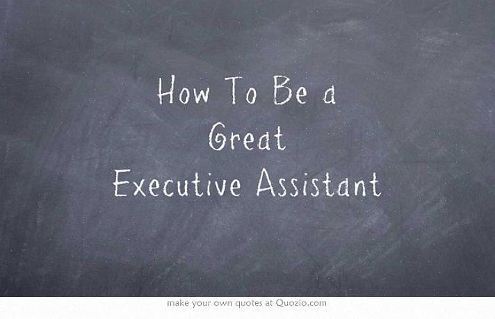 Ser um assistente executivo excepcional é muito mais do que fazer trabalho administrativo