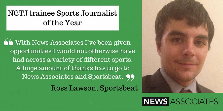 Se você quer uma carreira como repórter esportivo