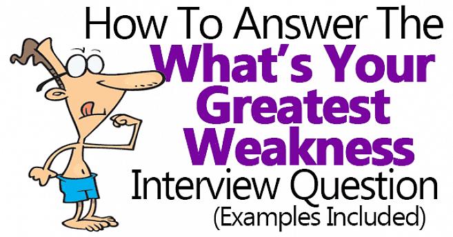 Aqui estão algumas maneiras de responder às perguntas da entrevista sobre seus pontos fracos
