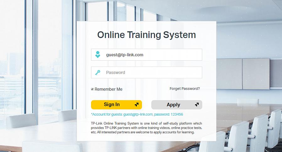 Muitas empresas têm treinamentos de TI online disponíveis na intranet da empresa