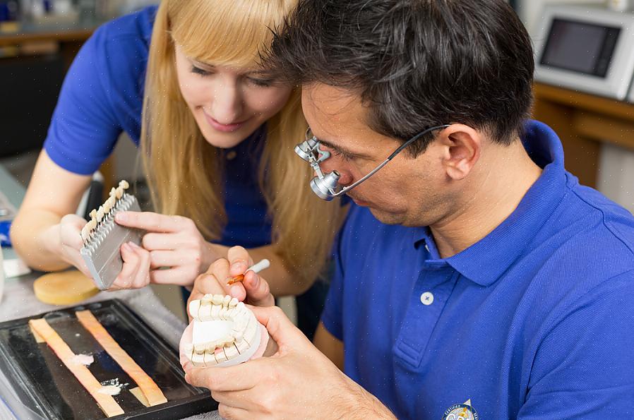 O tipo de trabalho que um técnico de prótese dentária realiza