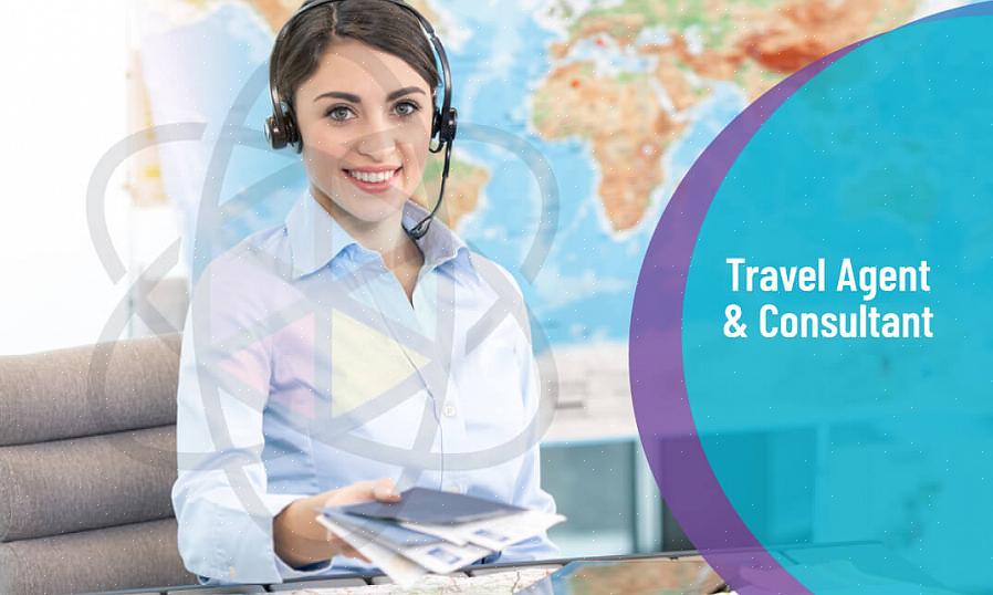 Os agentes de viagens aconselham os seus clientes sobre os destinos
