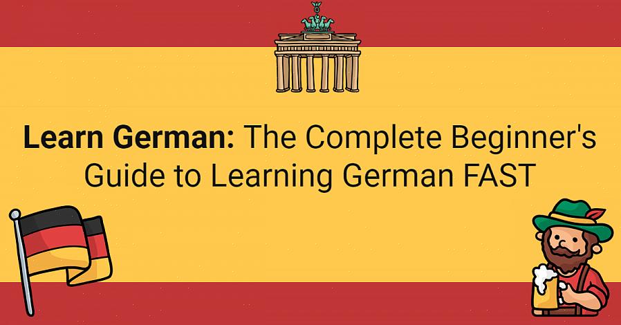A melhor maneira de aumentar suas habilidades no idioma alemão é viajar para um país de língua alemã