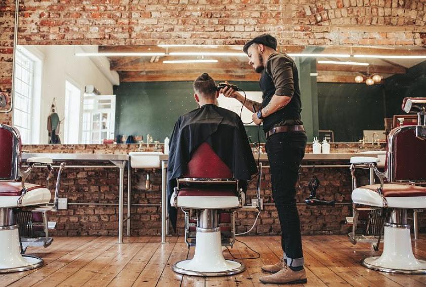 Você colocará todas as coisas que aprendeu na escola de barbearia