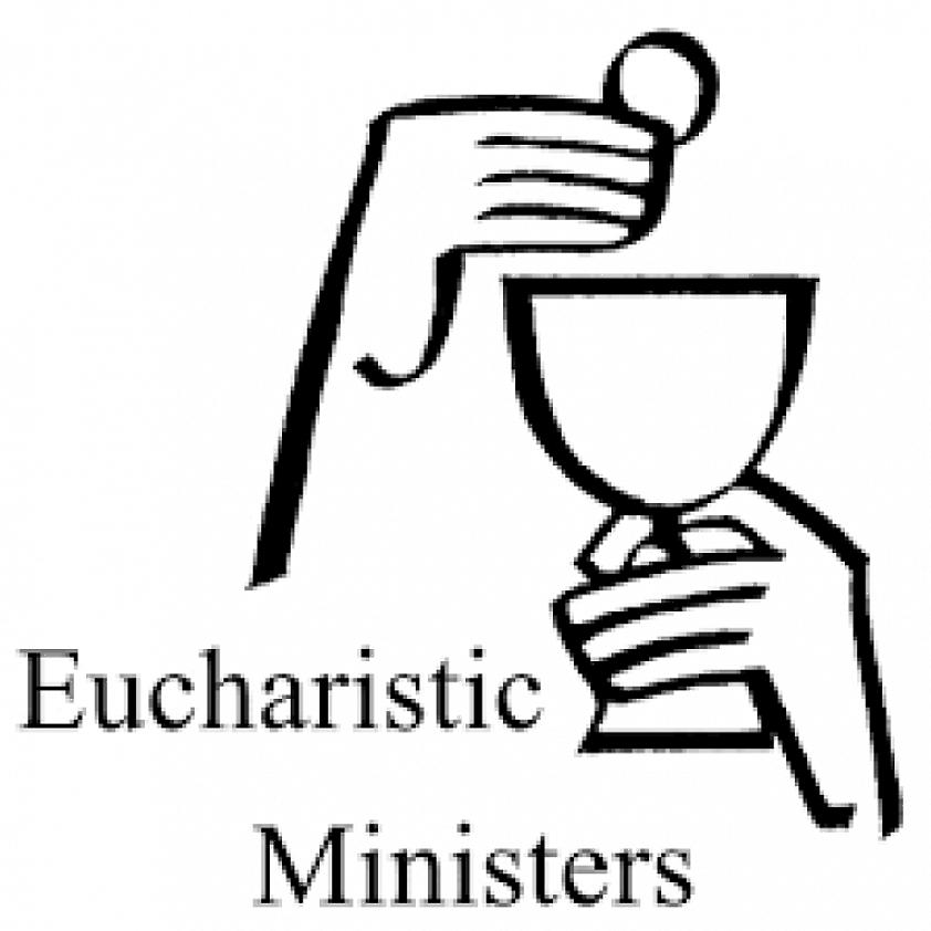 Um ministro eucarístico não é ordenado pela igreja