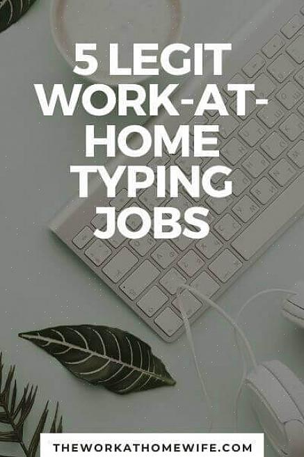 É muito fácil procurar empregos em casa digitando online