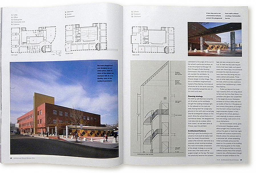 A revista Architectural Record é útil para muitas das suas perguntas no campo em que você está