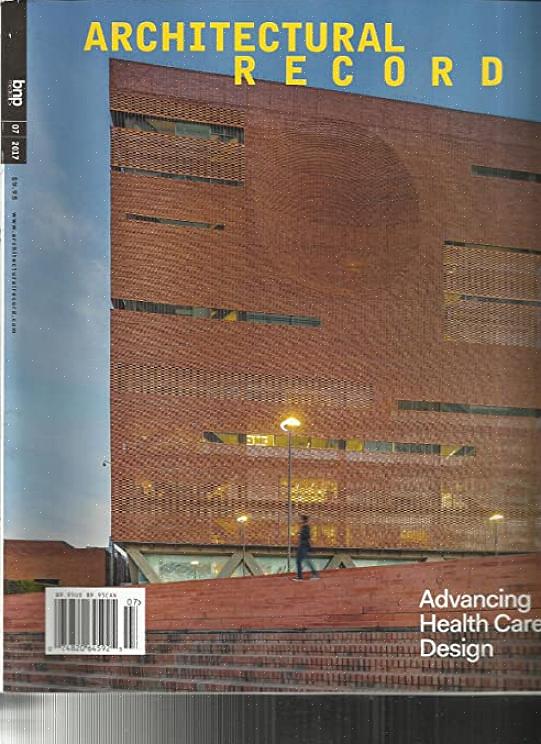 Veja como obter um exemplar da revista Architecture Record