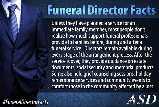 Diretor ou gerente funerário