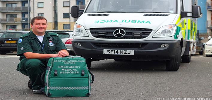 A equipe da ambulância geralmente tem pouco conhecimento de quão grave pode ser uma emergência