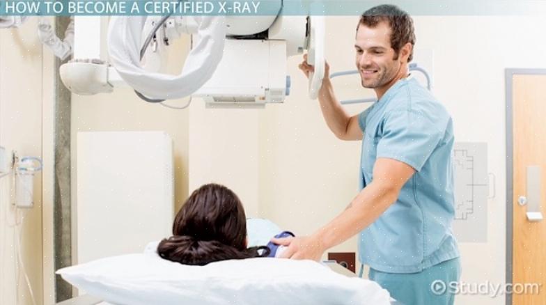 Existem três programas que fornecem certificação para se tornar um técnico de radiologista