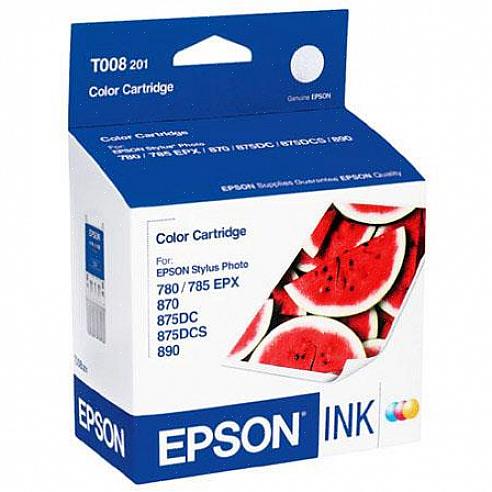 Pegue seus cartuchos de tinta Epson vazios