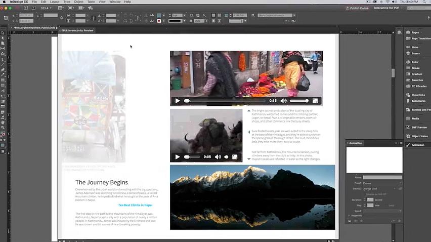 Edição de que você precisa ao usar o Adobe InDesign