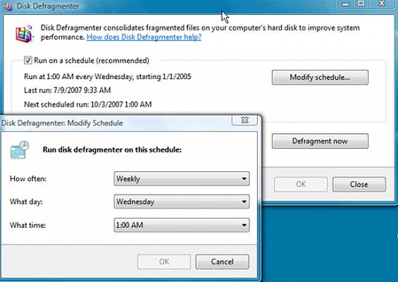 O termo "desfragmentação" refere-se ao utilitário oferecido pelo Microsoft Windows conhecido