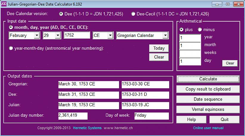 Este é outro aplicativo de calendário freeware