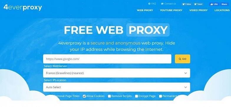 Proxies ou servidores proxy podem ajudar neste cenário