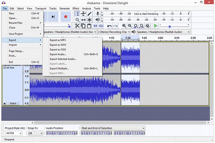 Como converter a maioria dos arquivos de áudio em outro arquivo de áudio no mac