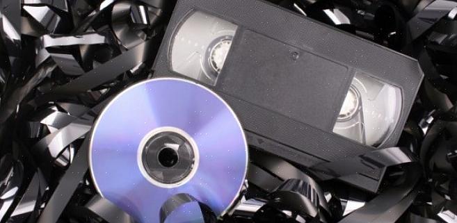 Transferir fitas cassete VHS para arquivo de DVD torna mais fácil visualizar