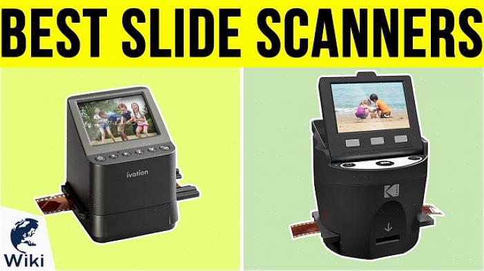Scanner de mesa e scanner de slide negativo