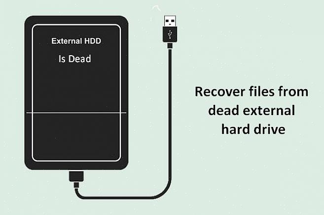 Existem certos casos em que você ainda pode recuperar dados de um disco rígido danificado ou morto